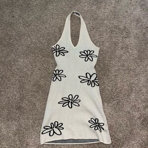 Urban outfitters, cream colored, size small, worn once dress